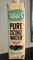 Pure Coconut Water Infused With Chocolate