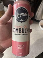 Organic Kombucha Peach