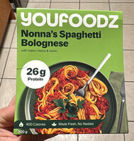 Nonna's spaghetti bolognese 300g pack