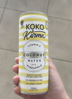 Coconut Water with Pineapple