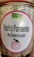 Hachis parmentier de canard confit