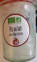 Riz au lait aux agrumes