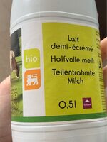 Lait demi-écremé