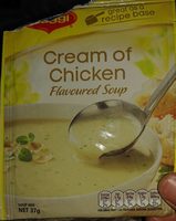 Soupe crème de poulet
