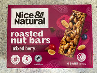 Roasted Nut Bars Mixed Berry