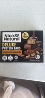 DELUXE PROTEIN BARS salted caramel, cashew & choc
