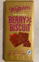 Berry and biscuit