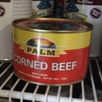 Corned beef with juices
