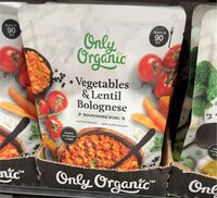 Vegetables & Lentil Bolognese