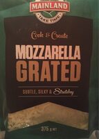 Mozzarella grated