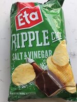Eta Spuds Ripple Cut Salt & Vinegar 150G
