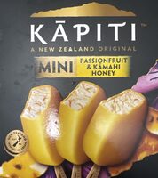 Passionfruit & Kamahi Honey Yogurt Ice Cream