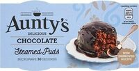 Aunty's Delicious Chocolate Steamed Puds 2 x