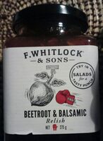 Beetroot & balsamic sauce