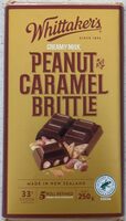 Creamy Milk Peanut and Caramel Brittle