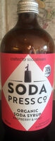Organic soda syrup raspberry & mint