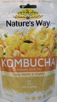 Kombucha Probiotic Drink Mix Lemon & Ginger Flavour
