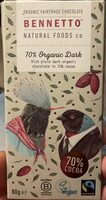 Organic dark chocolate