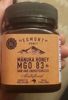 Manuka honey MGO 83+