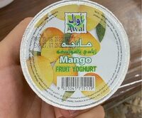 Mango fruit yoghurt
