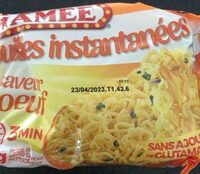 Nouilles instantanées saveur boeuf