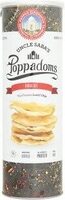 Uncle Sabas Poppadoms Barbeque Lentil Chips