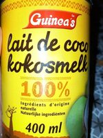 Lait de coco kokosmelk