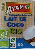 Lait de coco bio