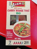 Kit pour curry rouge Thai