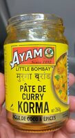Pâte de Curry Korma
