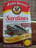 15001390 Ayam brand, sardines in chili oil