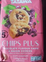 Chocolate Flavour chips and raisin Cookies