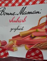 Rhubarb yoghurt
