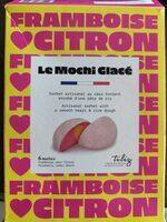 Le Mochi Glacé Framboise Citron