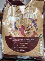 No added sugar simply nutty muesli