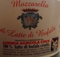 Mozzarella Di Latte Di Bufala