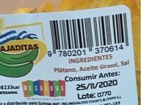 Tajaditas Platano Verde