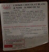 Cookie chocolat blanc & noir