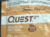 Chocolate Chip Cookie Dough Protein Bar