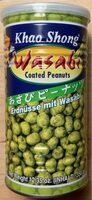 Erdnüsse mit Wasabi