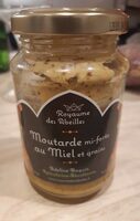 Moutarde mi-forte au miel