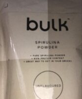 Spiruline en poudre