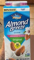 Unsweetened original almond milk