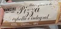Masa fresca de pizza espelta e integral